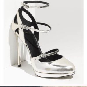 Brian Atwood Black ‘Fineday’ Maryjane Stilettos